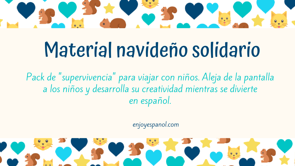 Material navidad niños